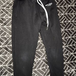 Milano Kids Black Joggers